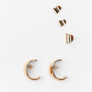 ZARA Pack of Jewel Earcuff